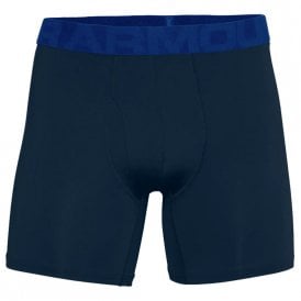 Under Armour Tech Mesh 6in Boxerjock 2pk - Royal/Academy