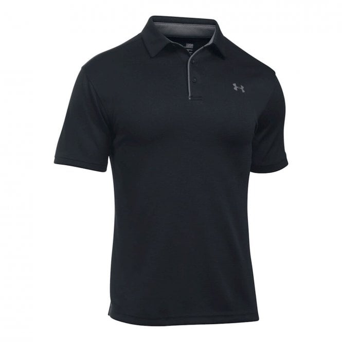 Under Armour  Tech Polo - Black/Graphite
