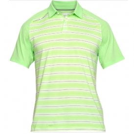 Under Armour Threadborne Boundless Polo - Lime/Zinc