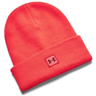 Under Armour Unisex Halftime Cuff Beanie Racer Red/Cardinal